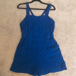 ZARA blue play suit size M